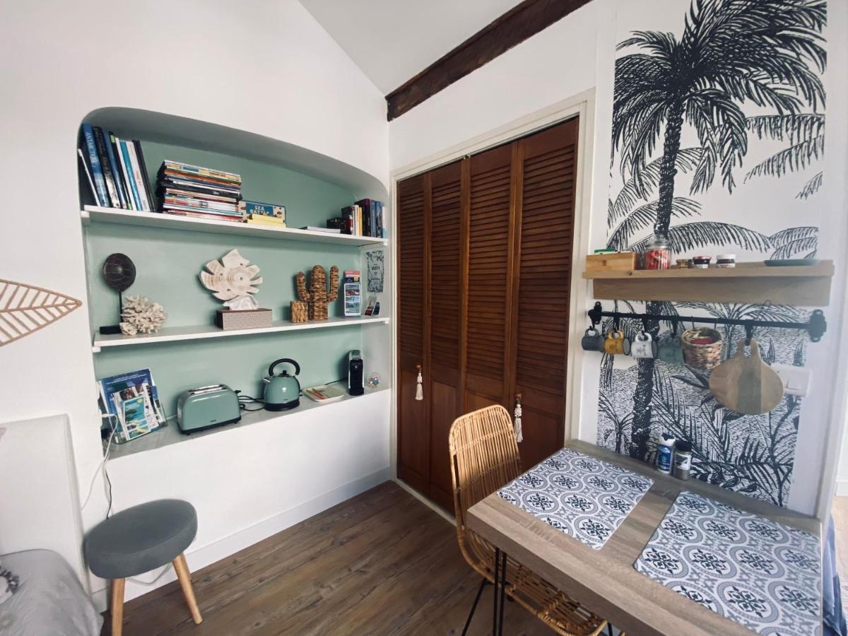 Jolie Studio Climatise Avec Parking Et Proche De La Mer كاركيران المظهر الخارجي الصورة